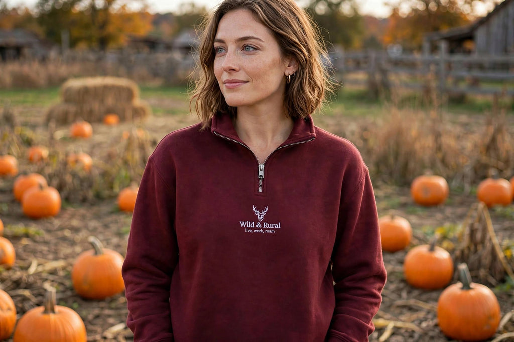 Dartmoor Tors Quarter-Zip Sweatshirt