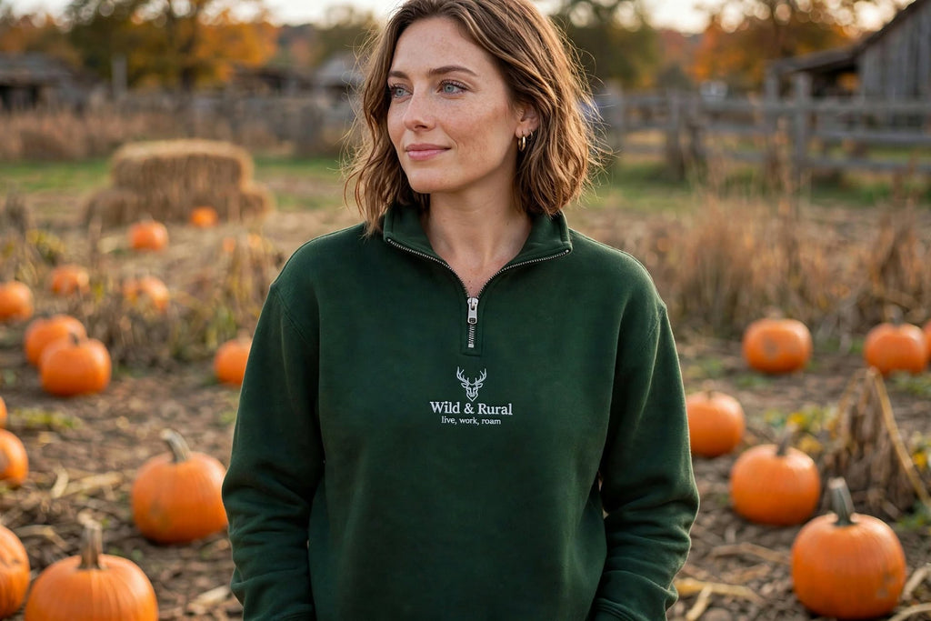 Dartmoor Tors Quarter-Zip Sweatshirt