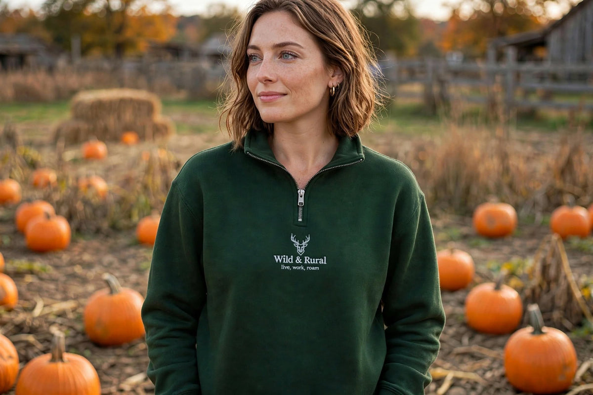Dartmoor Tors Quarter-Zip Sweatshirt