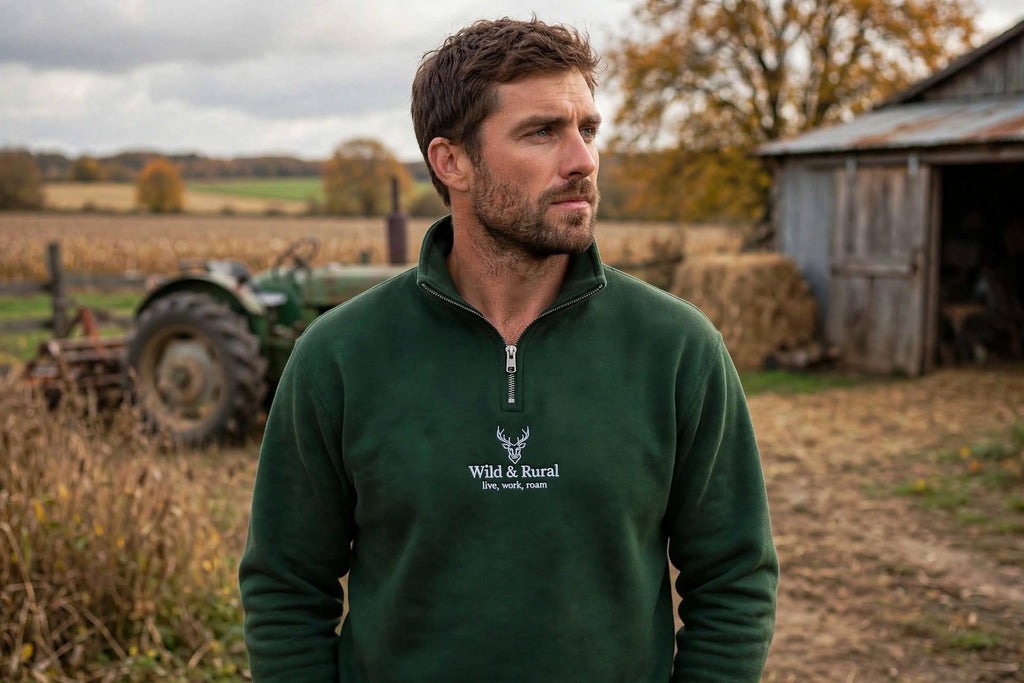 Dartmoor Tors Quarter-Zip Sweatshirt