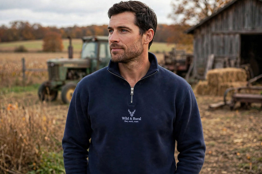 Dartmoor Tors Quarter-Zip Sweatshirt