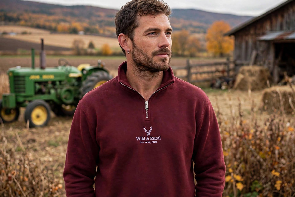 Dartmoor Tors Quarter-Zip Sweatshirt
